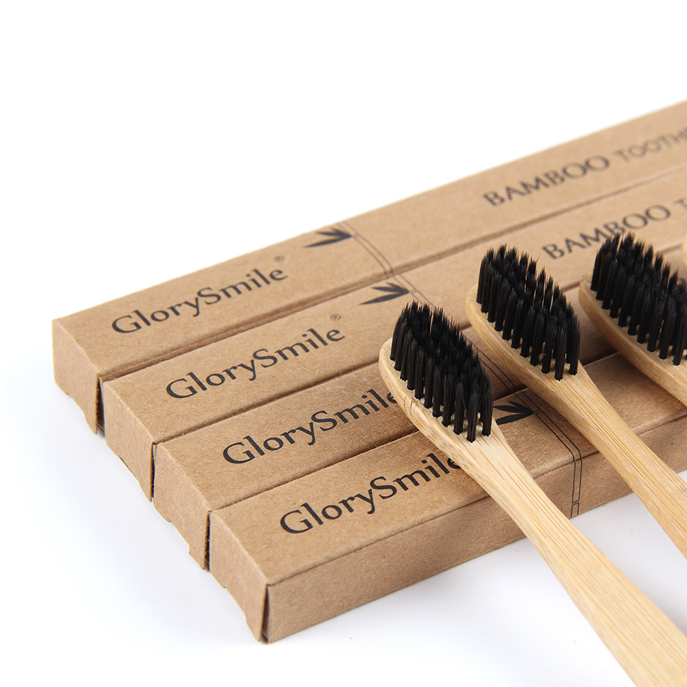 Bamboo Toothbrush - 1/4 Pcs Bamboo Toothbrushes - BPA