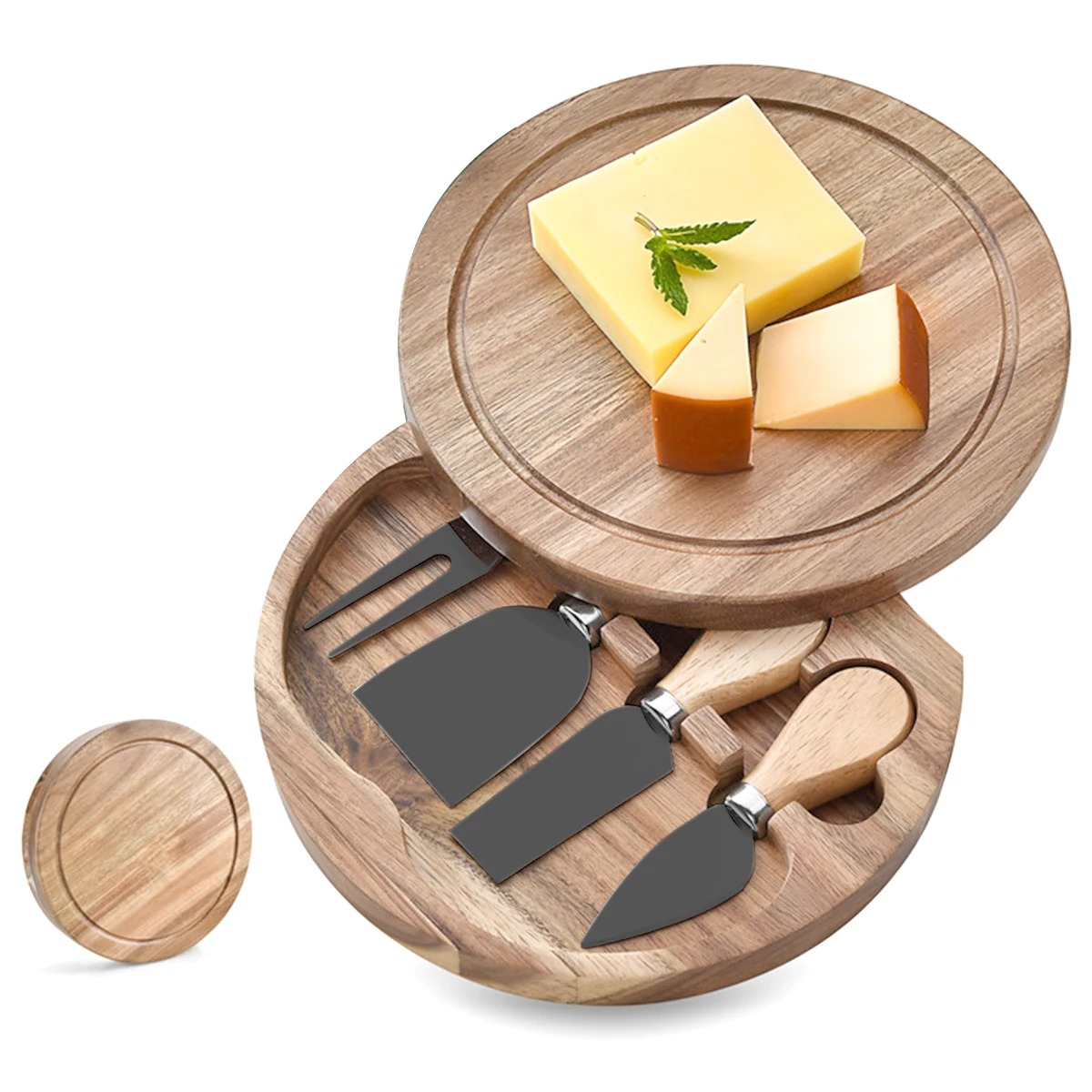 Bamboo Cutlery - Cheese Knives Set for Charcuterie Boards