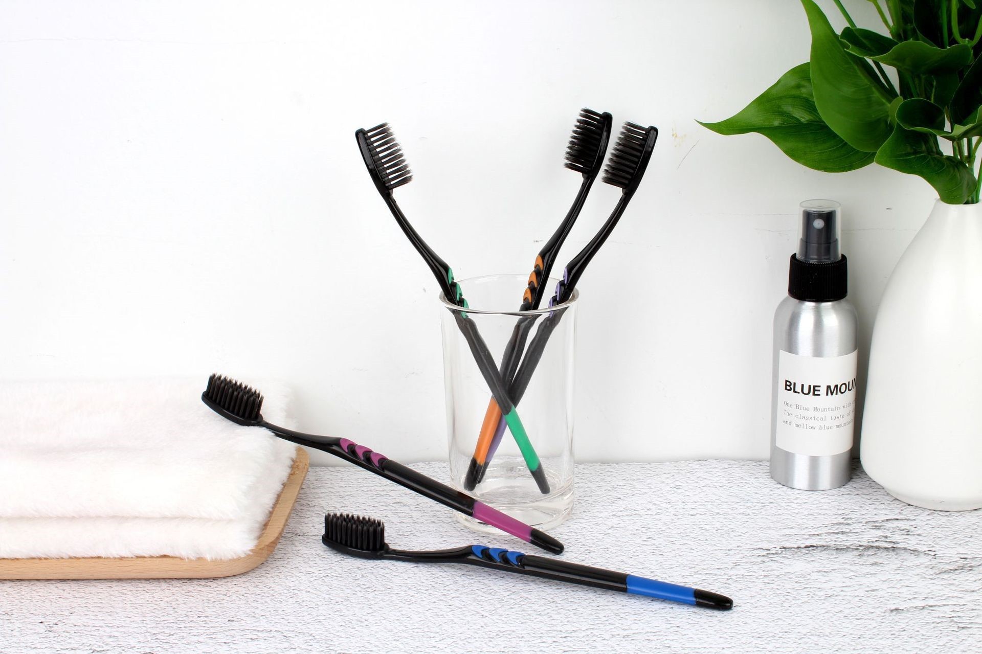 1pcs Bamboo Charcoal Soft-Bris - Bamboo Toothbrush ulasan dan harga