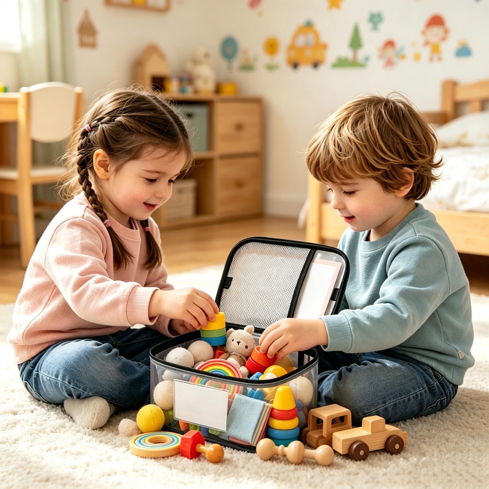 Clear Toy Storage Bags 6 Piece - Reusable Bag ulasan dan harga