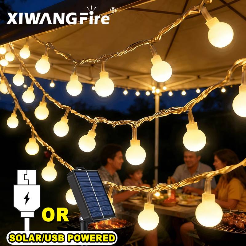 3-10M Solar/USB/Battery String - Solar Garden Light ulasan dan harga