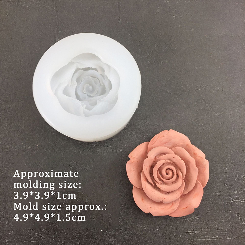3D Rose Flower Shape Leaf Sili - Eco Soap ulasan dan harga