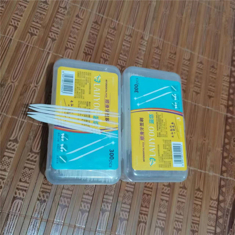 300 Pcs/bag Double-end Tooth S - Bamboo Toothbrush ulasan dan harga