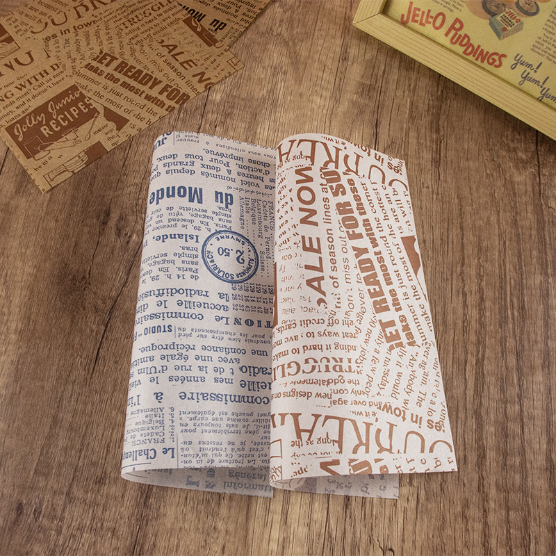 100 Pcs Oil-Proof Wax Paper Fo - Beeswax Wrap ulasan dan harga