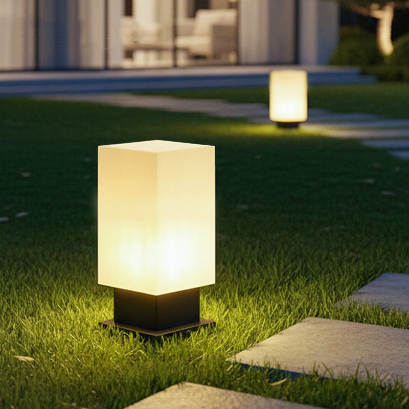 Luminous floor lamp courtyard  - Solar Garden Light ulasan dan harga