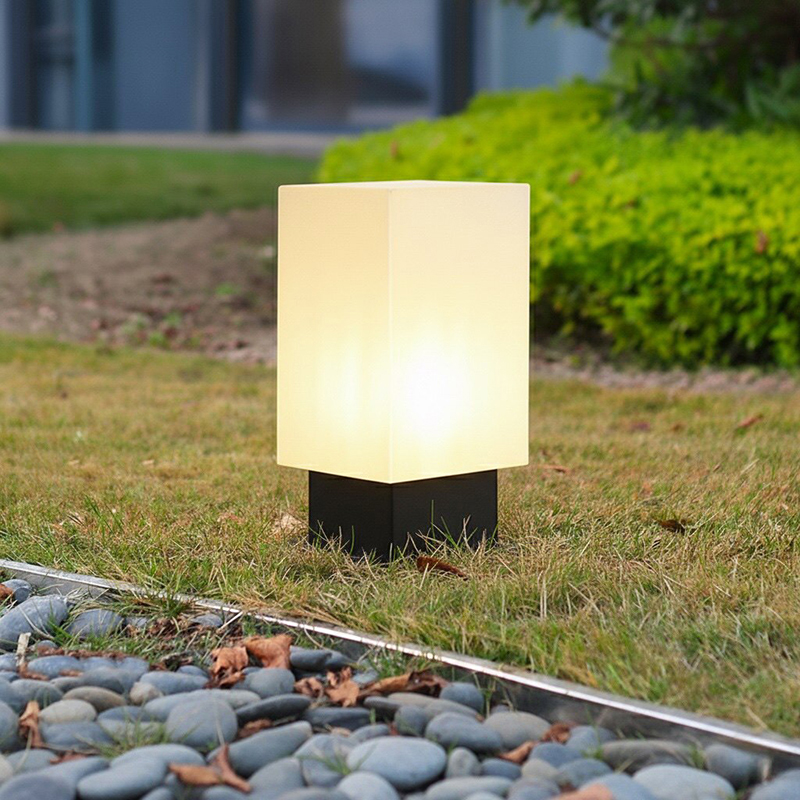 Luminous floor lamp courtyard  - Solar Garden Light ulasan dan harga