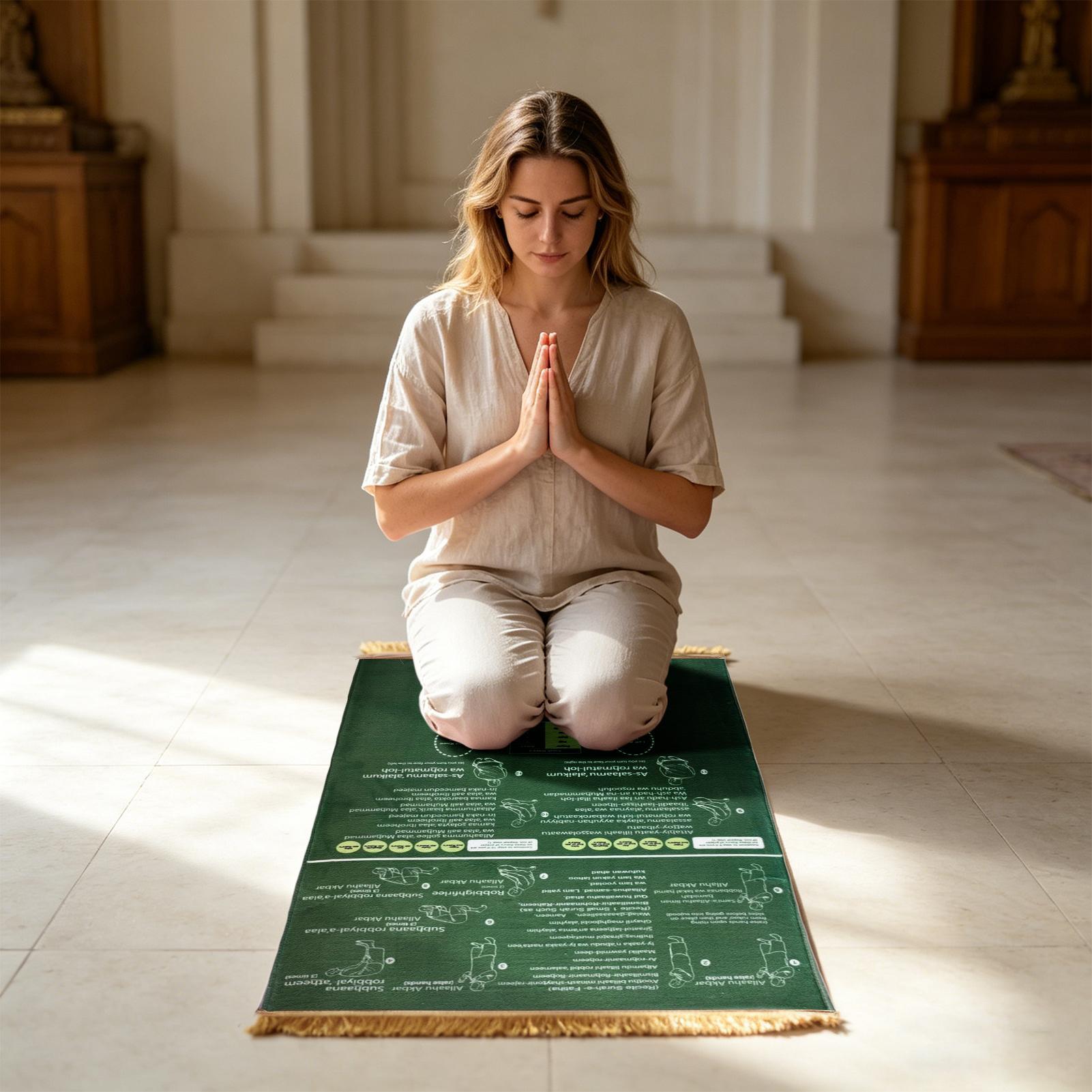 Praying Mat 50x90cm Soft Guide - Sustainable Living Guide ulasan dan harga