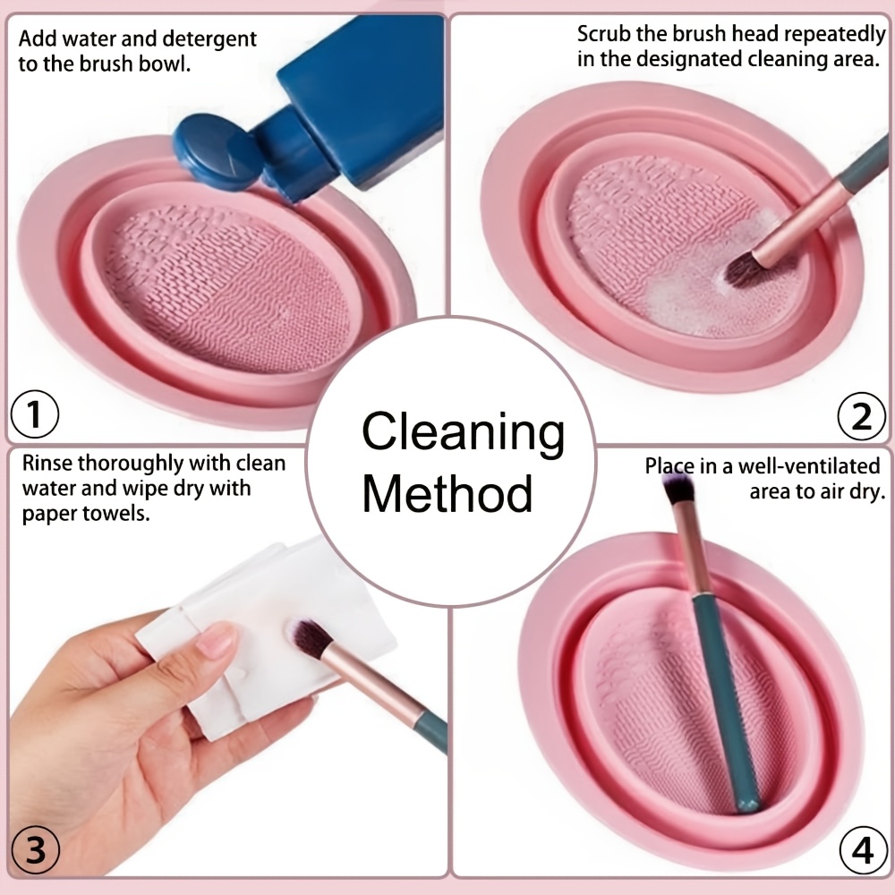 Foldable Silicone Makeup Brush - Eco Sponge ulasan dan harga