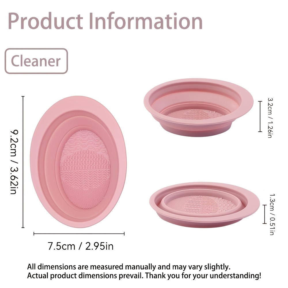 Foldable Silicone Makeup Brush - Eco Sponge ulasan dan harga