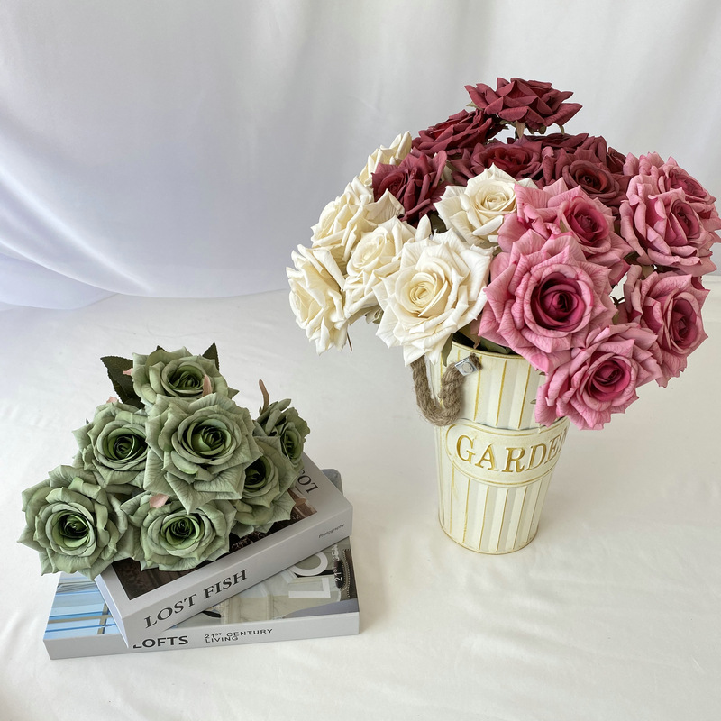 7 Head Artificial Diamond Rose - Sustainable Living Guide ulasan dan harga