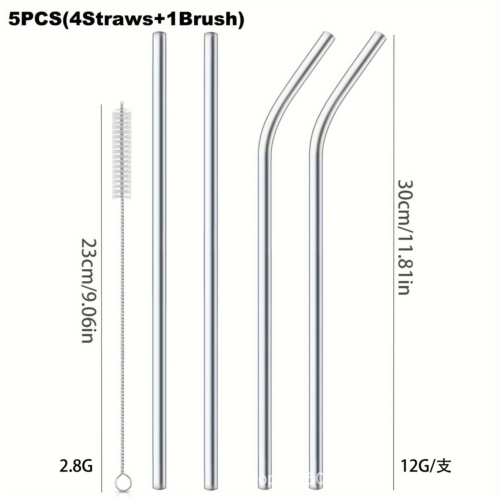 30cm Straws Reusable Stainless - Reusable Straw ulasan dan harga