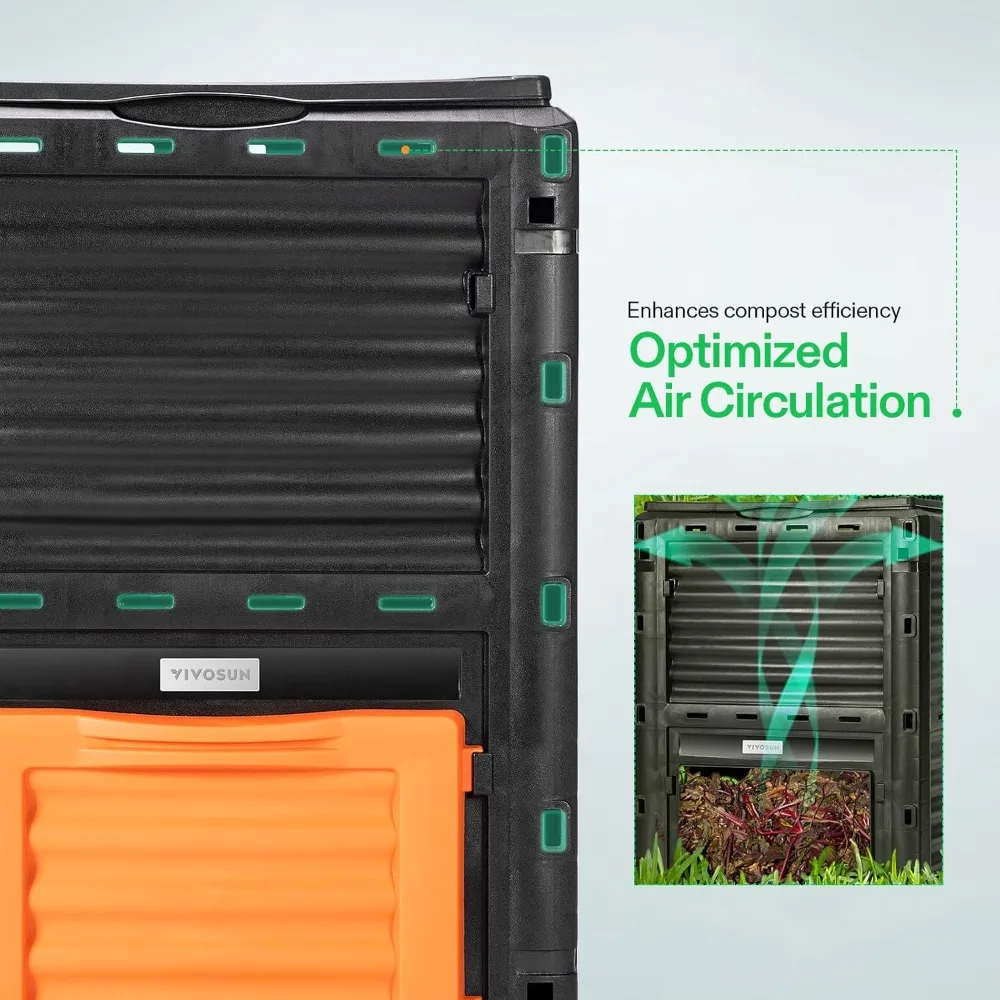 Gallon Outdoor Composting Bin  - Compost Bin ulasan dan harga
