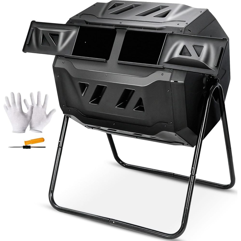 43 Gallon Compost Tumbler Bin  - Compost Bin ulasan dan harga