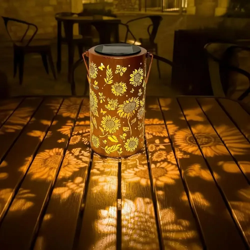 Sunflower Light and Shadow Lig - Solar Garden Light ulasan dan harga