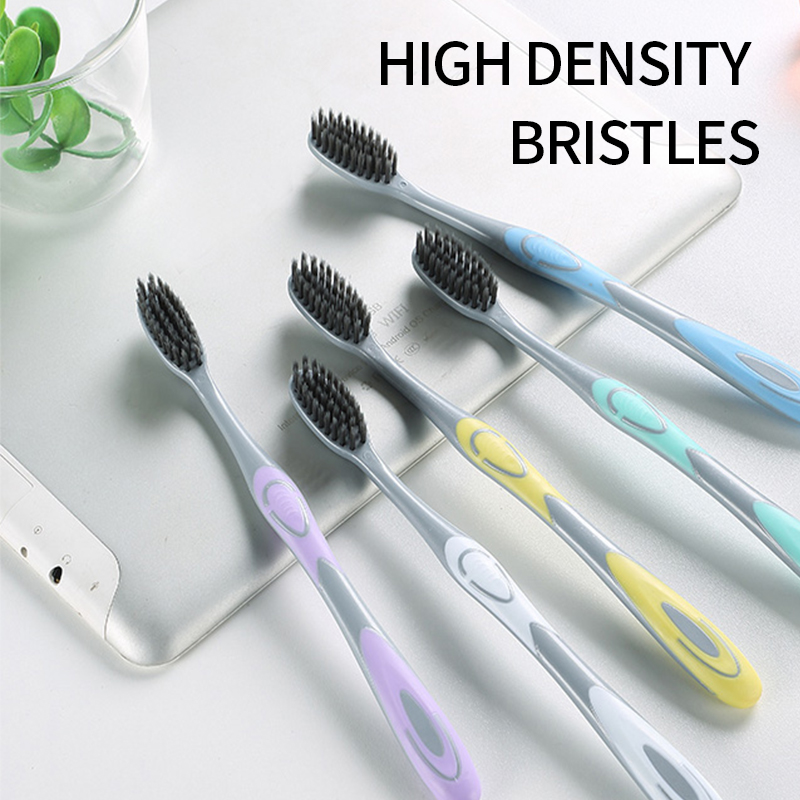 5/10pcs manual toothbrush with - Bamboo Toothbrush ulasan dan harga