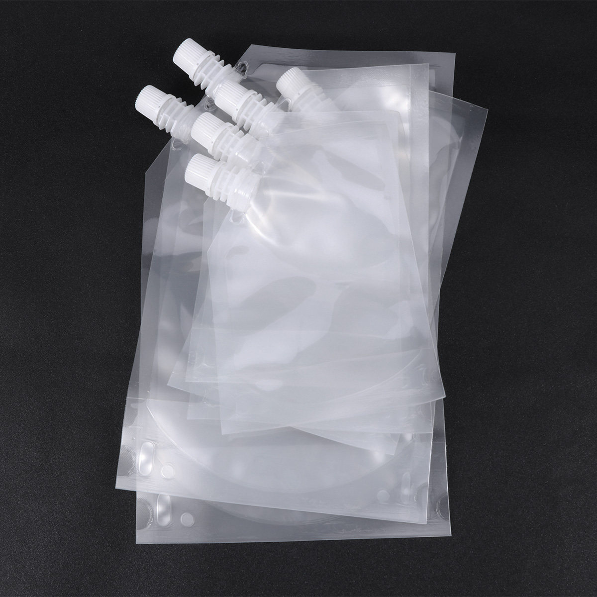 6Pcs Clear Plastic Drinks Flas - Reusable Bottle ulasan dan harga