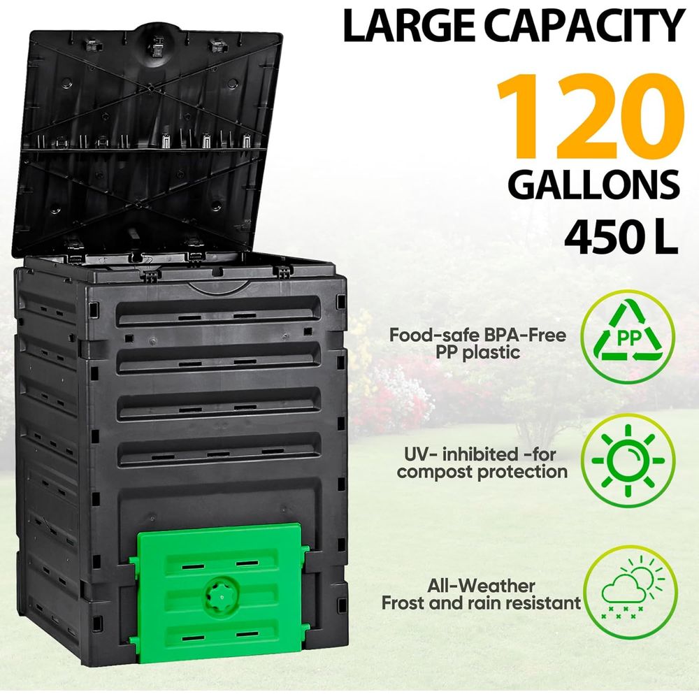 120 Gallon Garden Compost Bin  - Compost Bin ulasan dan harga