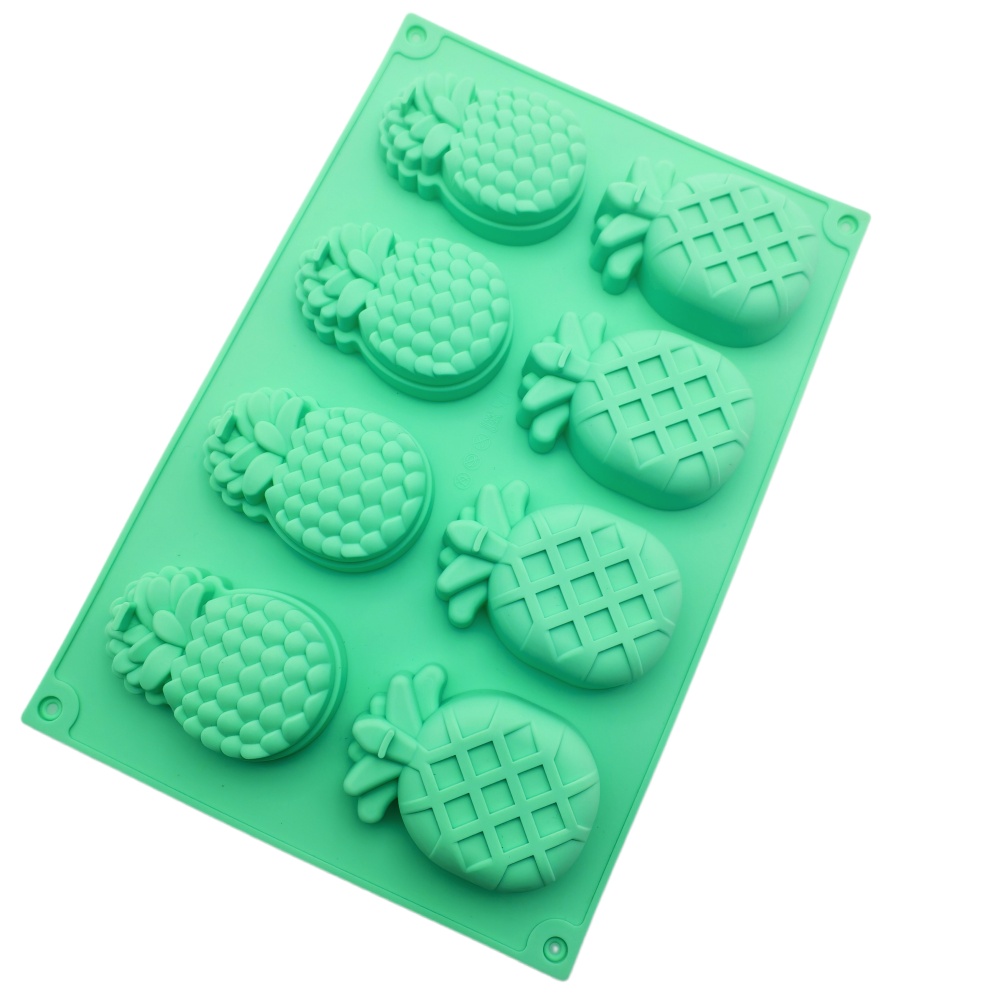 Pineapple Shape Silicone Cake  - Eco Soap ulasan dan harga