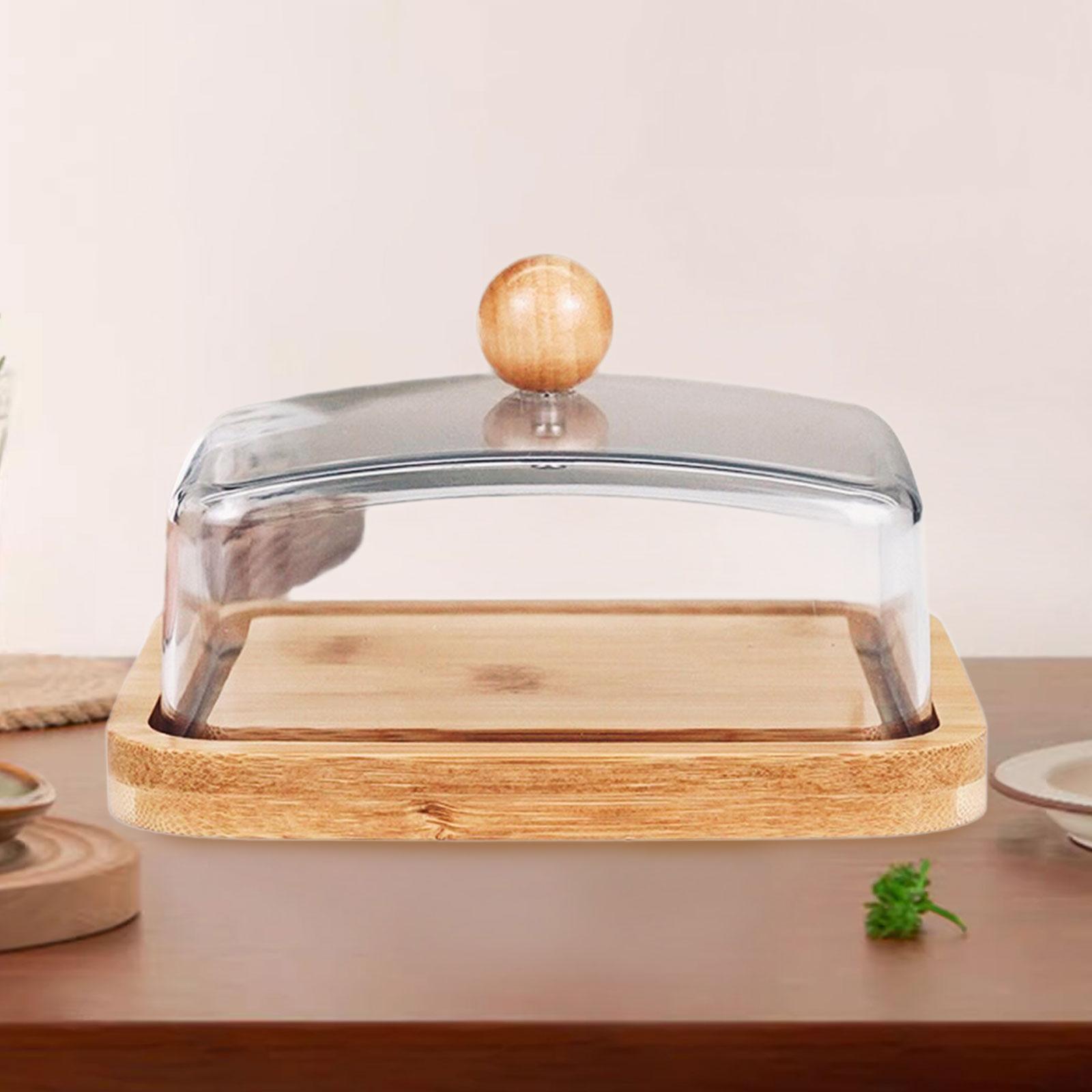 Bamboo Butter Dish with Cover  - Bamboo Cutlery ulasan dan harga