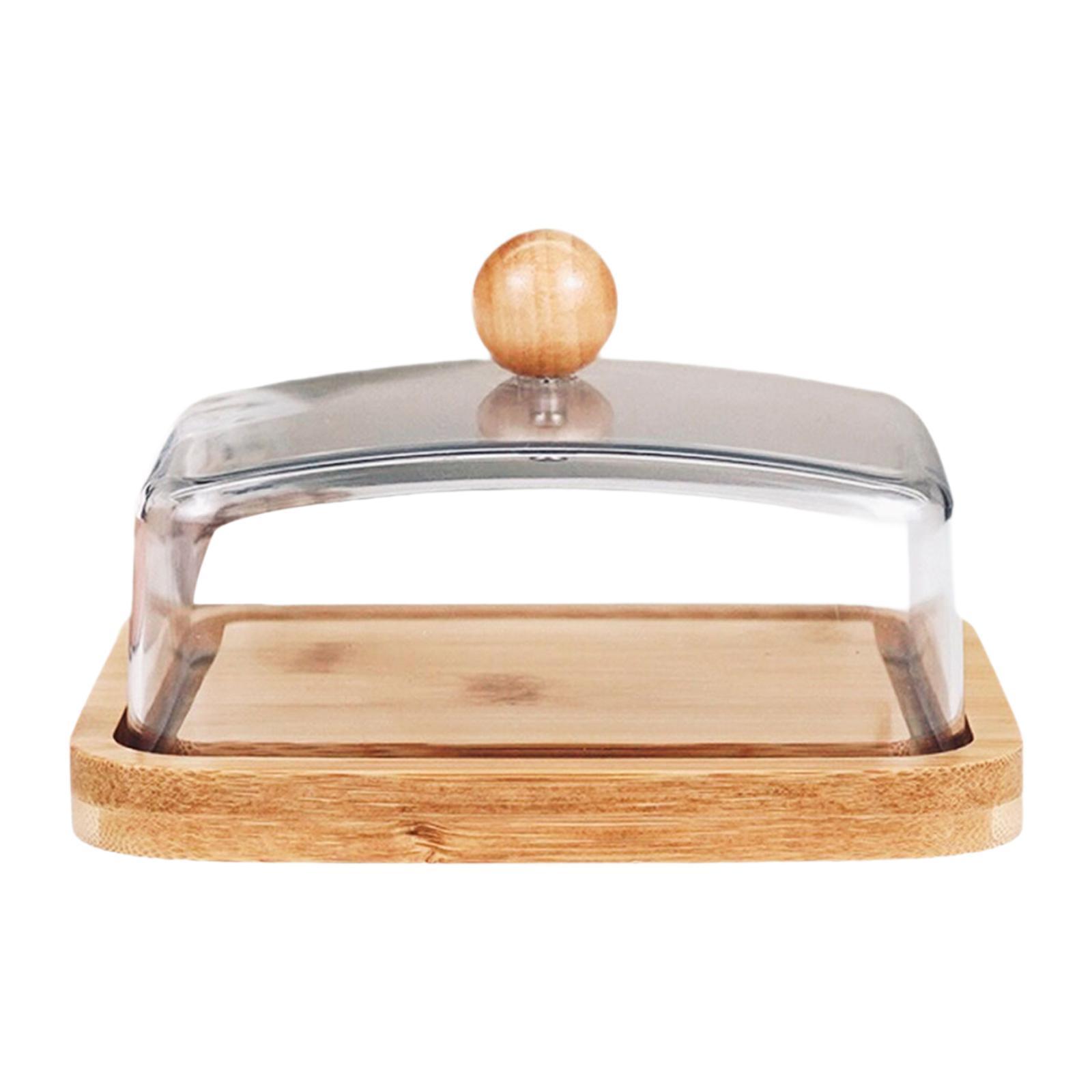 Bamboo Butter Dish with Cover  - Bamboo Cutlery ulasan dan harga