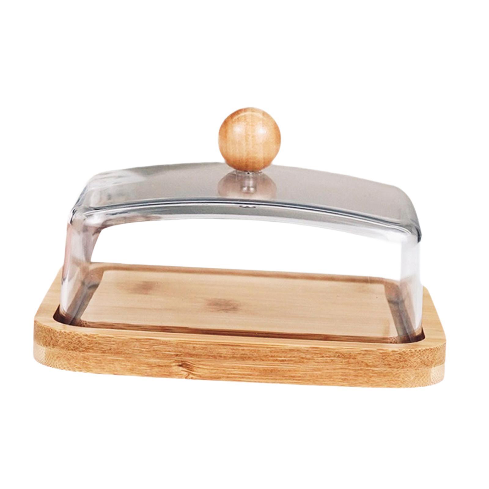 Bamboo Butter Dish with Cover  - Bamboo Cutlery ulasan dan harga
