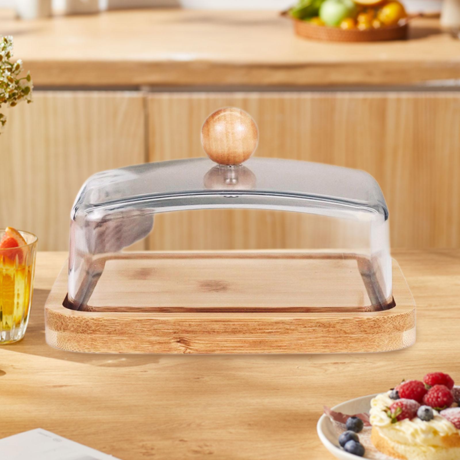 Bamboo Butter Dish with Cover  - Bamboo Cutlery ulasan dan harga