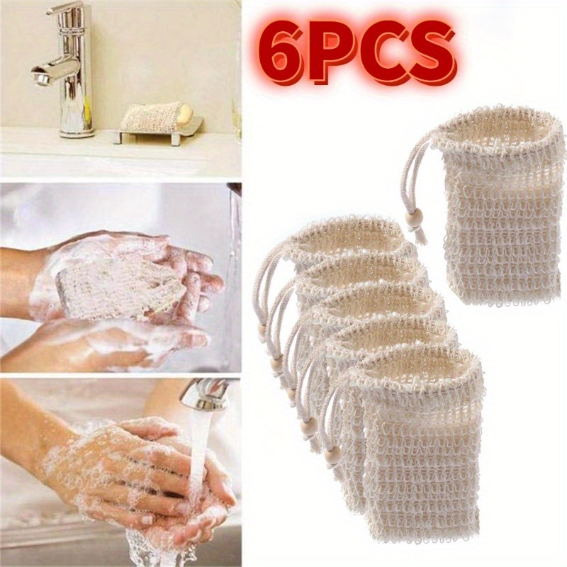 Soap Bag Set Natural Ramie Mes - Eco Sponge ulasan dan harga