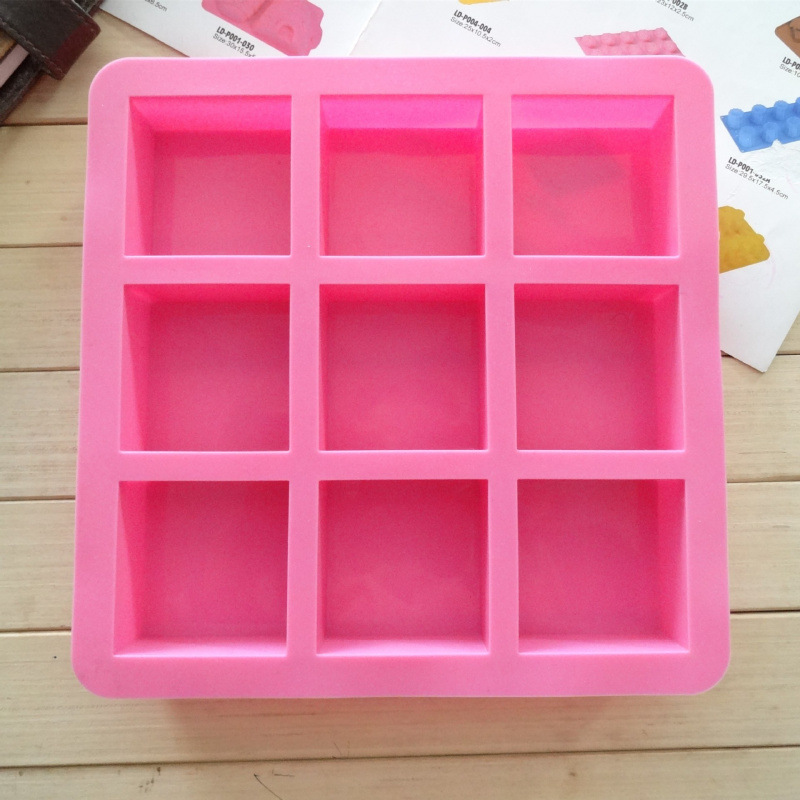 Square Silicone Cake Molds Cer - Eco Soap ulasan dan harga