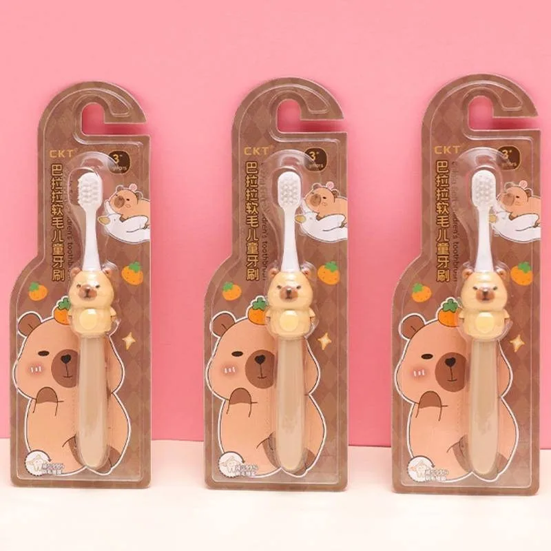 Capybara Baby Toothbrush Cute  - Bamboo Toothbrush ulasan dan harga