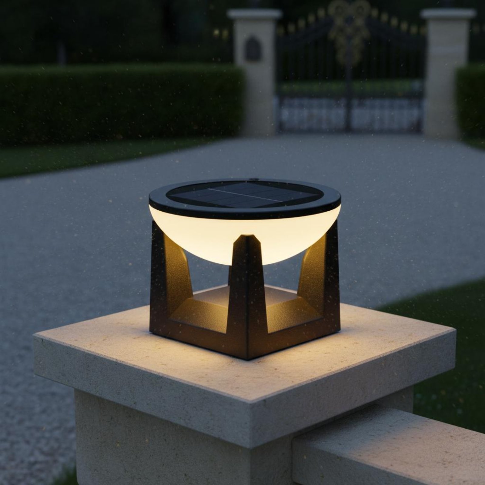 Solar Post Light Easy to Insta - Solar Garden Light ulasan dan harga