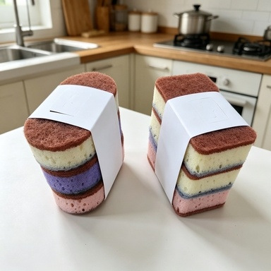 Thickened Double-Sided Kitchen - Eco Sponge ulasan dan harga
