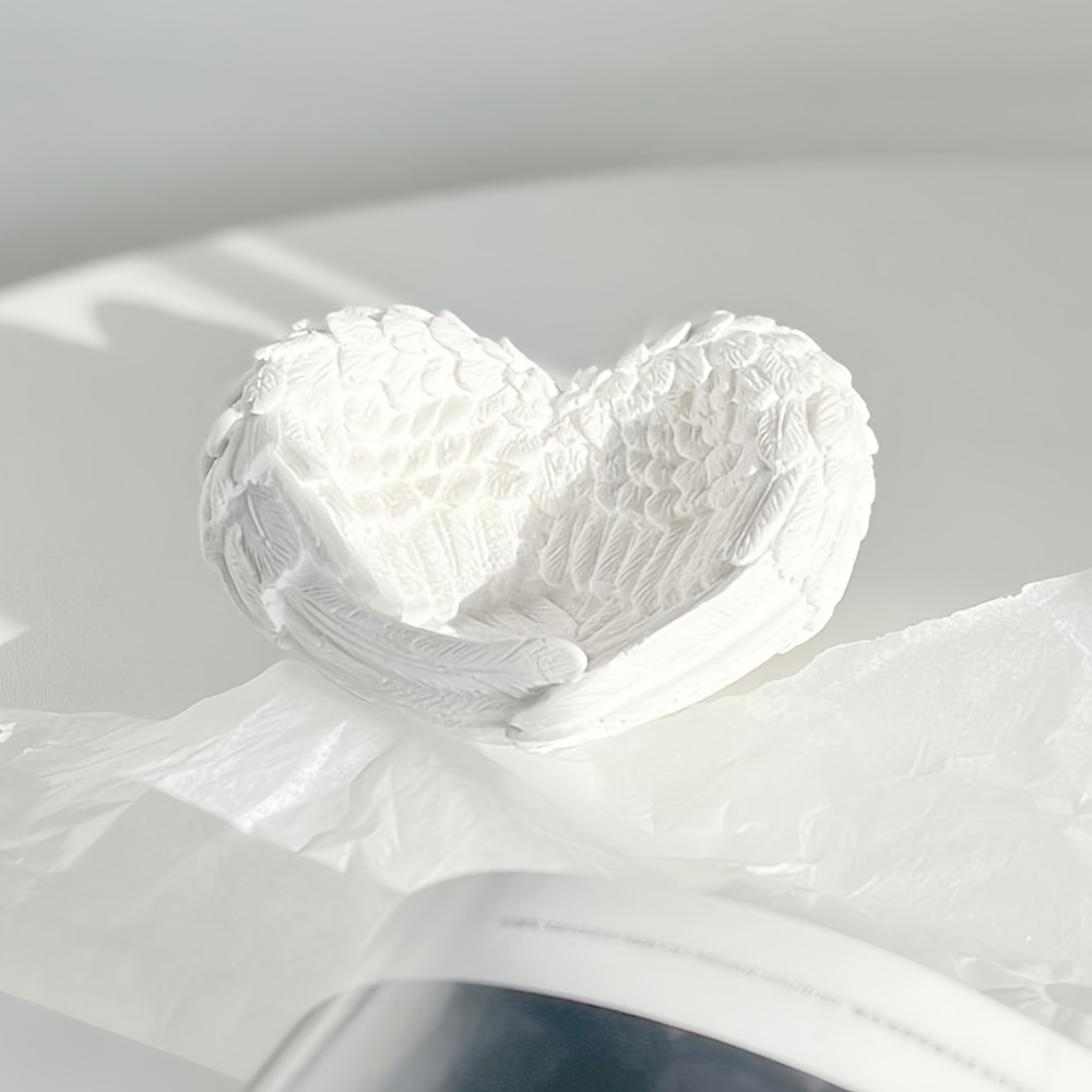 1pc Angel Wing Heart Silicone  - Beeswax Wrap ulasan dan harga
