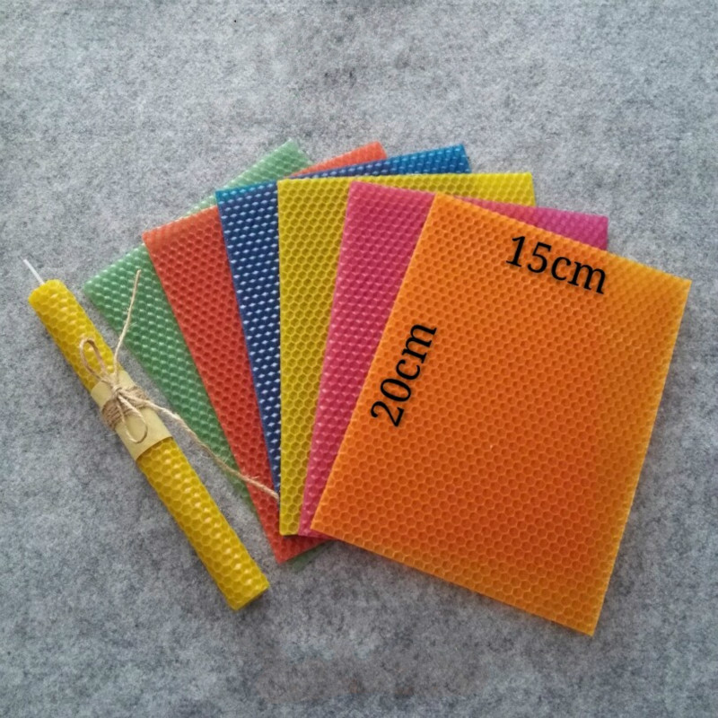 12pcs 15cm*20cm*0.3cm Natural  - Beeswax Wrap ulasan dan harga