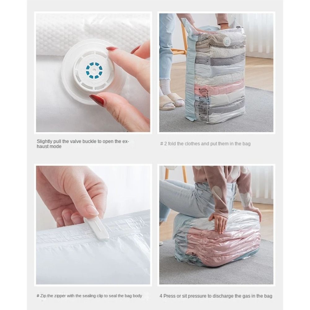 Press & Seal Vacuum Storage Ba - Reusable Bag ulasan dan harga